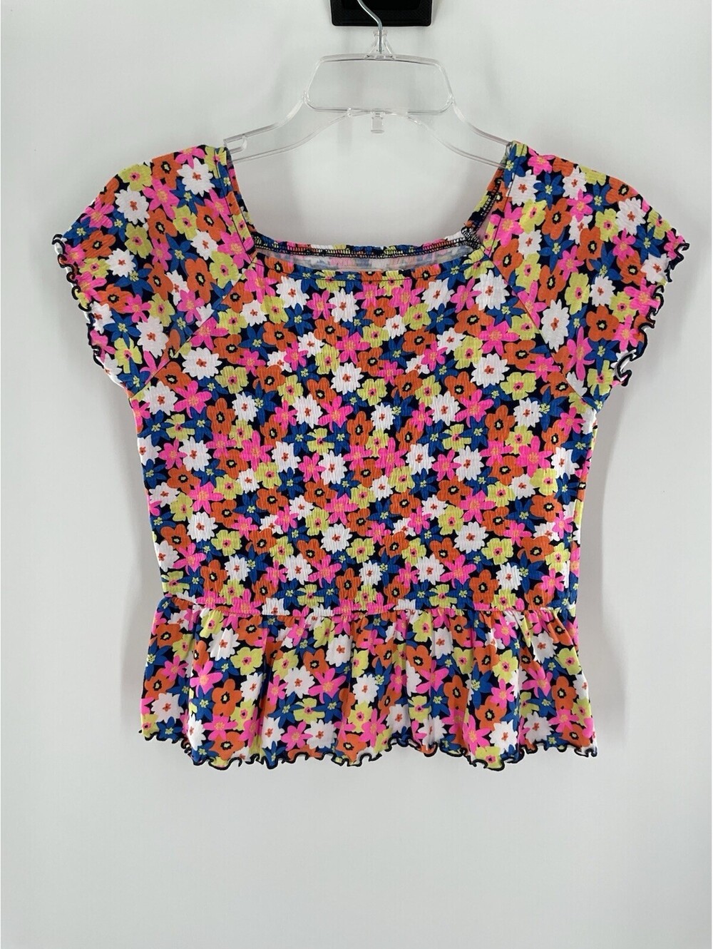 SO Girls Size Large (10-12) Floral Blouse 111